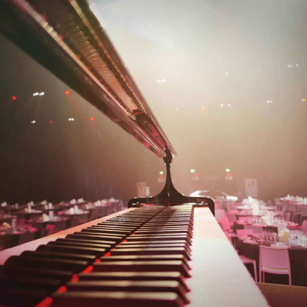 Chanteuse d'opéra sur scène